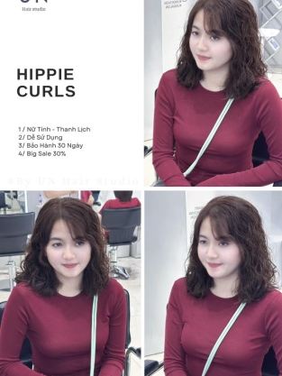 Uốn Hippie Curls 2026
