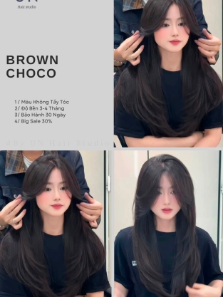 Màu Nâu Choco – Màu Tóc Hot Trend Mùa Hè 2026