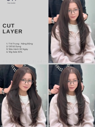 UN Hair × Cut Layer – Kiểu tóc luôn hot, lựa chọn phù hợp cho học sinh