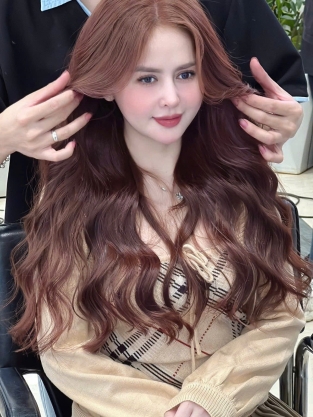 Uốn tóc kiểu gợn sóng