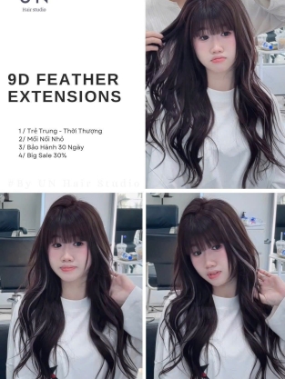 Nối Tóc Lông Vũ 9D Feather Ex Tensions