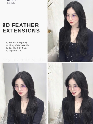 Nối Tóc Lông Vũ 9D Feather Ex Tensions