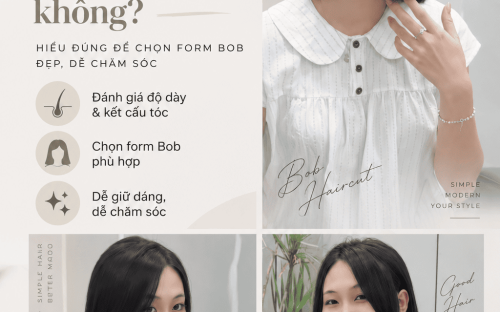 CẮT BOB CÓ CẦN TƯ VẤN CHẤT TÓC TRƯỚC KHÔNG? HIỂU ĐÚNG ĐỂ CHỌN FORM BOB ĐẸP, DỄ CHĂM SÓC