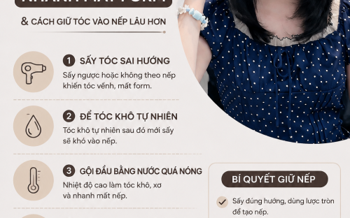 5 sai lầm khiến Cup Layer nhanh mất form và cách giữ tóc vào nếp lâu hơn