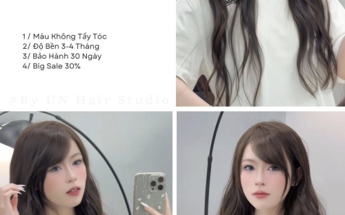 Mẫu tóc siêu hot 2026 tại UN Hair Studio – Xu hướng không thể bỏ lỡ