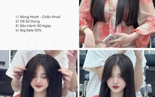 Duỗi Hơi Nước Vẫn Chưa Ngừng Hot – Bí Quyết Cho Mái Tóc Suôn Mượt Tự Nhiên Tại UN Hair Studio