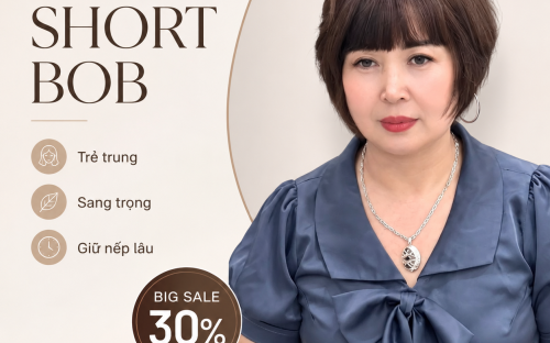 Short Bob là gì? Kiểu tóc ngắn trẻ trung, sang trọng được yêu thích năm 2026