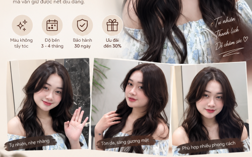 NÂU TRÀ ĐẸP HỢP VỚI AI? GỢI Ý MÀU TÓC THANH LỊCH TẠI UN HAIR STUDIO