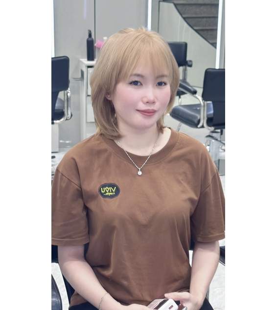 Nâu Trà Sữa Hot 2026 – Màu Tóc Hack Da Được Yêu Thích Tại UN Hair Studio