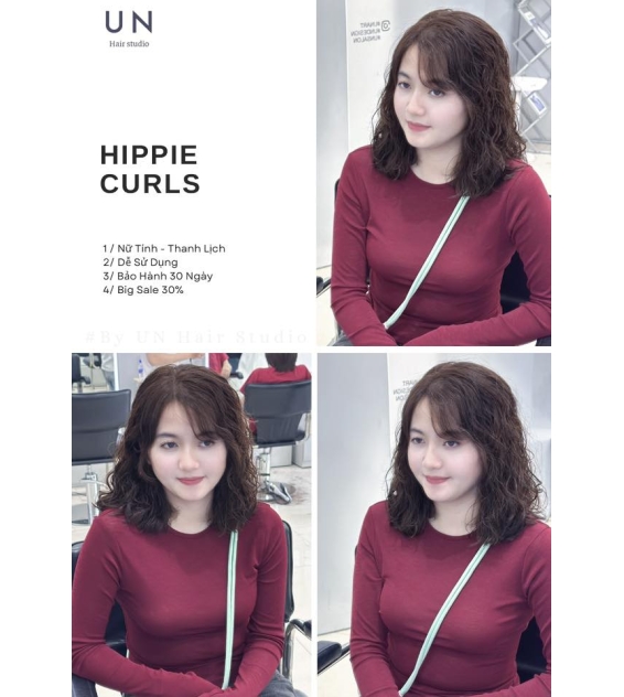 Uốn Hippie Curls 2026