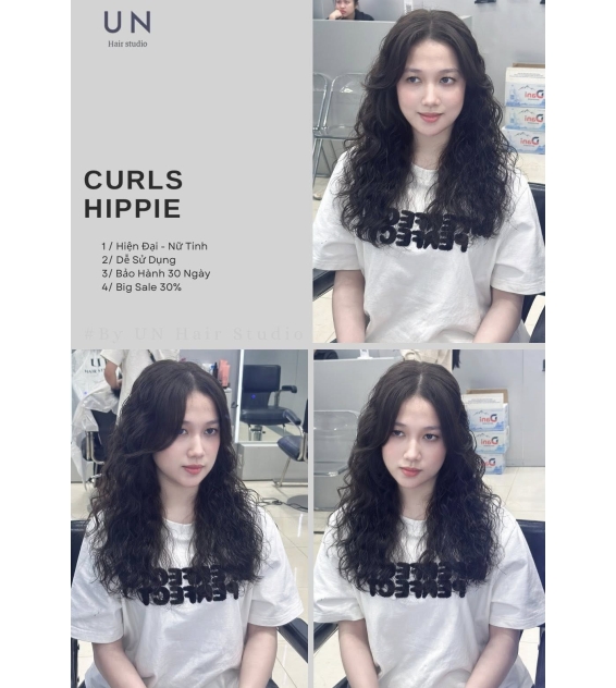 Tóc Curls Hippie Hot Trend 2026